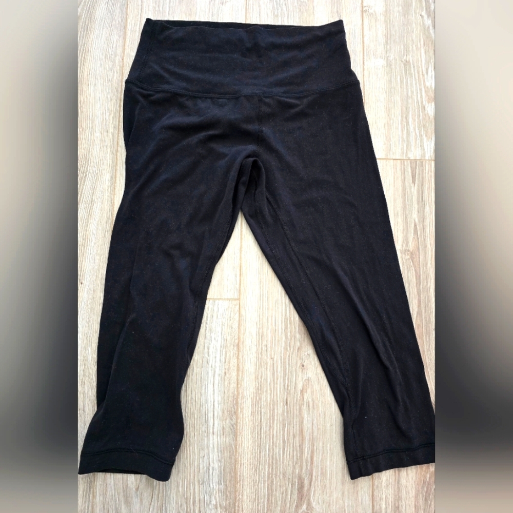 Lululemon Align Crop 19" Black Leggings